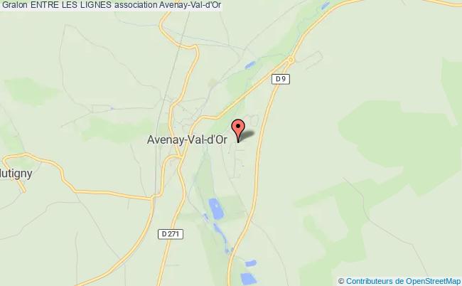 plan association Entre Les Lignes Avenay-Val-d'Or