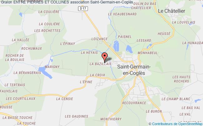 plan association Entre Pierres Et Collines Saint-Germain-en-Coglès