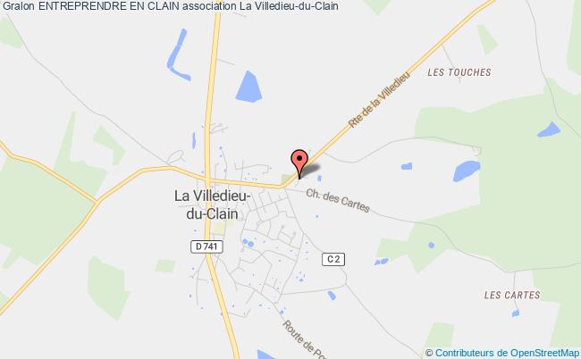 plan association Entreprendre En Clain La    Villedieu-du-Clain