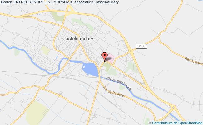 plan association Entreprendre En Lauragais Castelnaudary