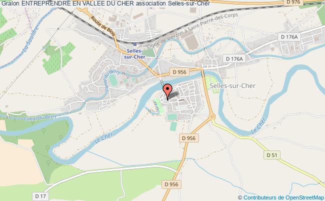 plan association Entreprendre En Vallee Du Cher Selles-sur-Cher
