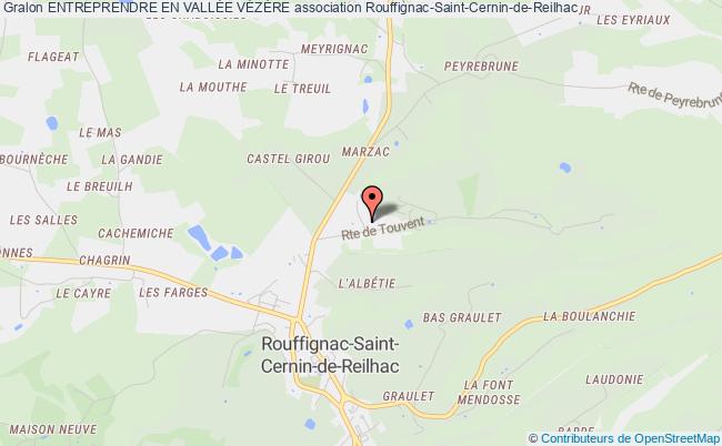 plan association Entreprendre En VallÉe VÉzÈre Rouffignac-Saint-Cernin-de-Reilhac