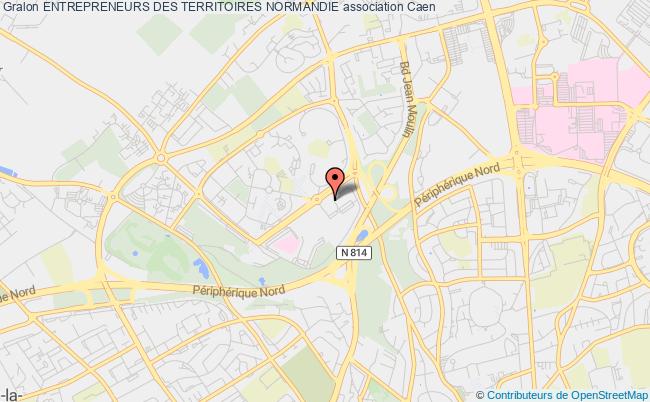plan association Entrepreneurs Des Territoires Normandie Caen
