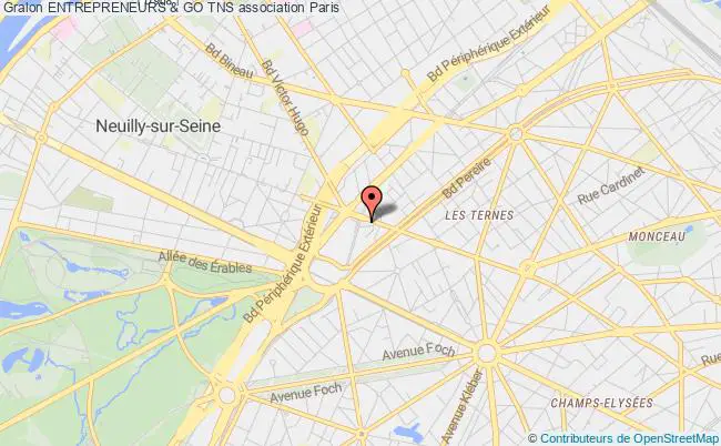 plan association Entrepreneurs & Go Tns Paris