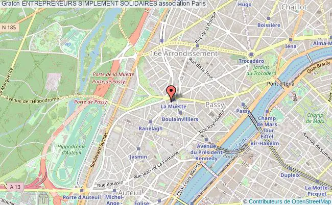 plan association Entrepreneurs Simplement Solidaires Paris