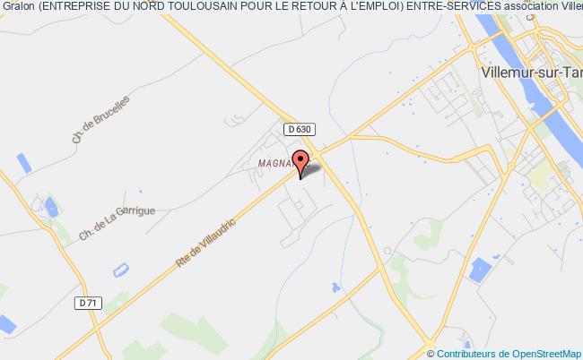 plan association (entreprise Du Nord Toulousain Pour Le Retour À L'emploi) Entre-services Villemur-sur-Tarn
