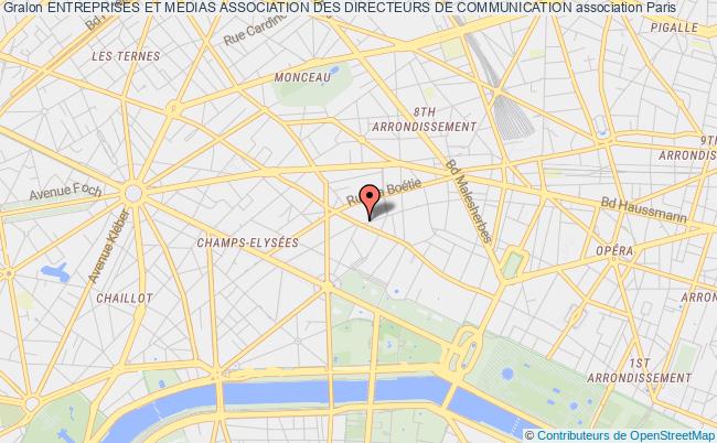 ENTREPRISES ET MEDIAS ASSOCIATION DES DIRECTEURS DE COMMUNICATION