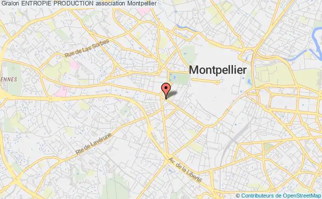 plan association Entropie Production Montpellier