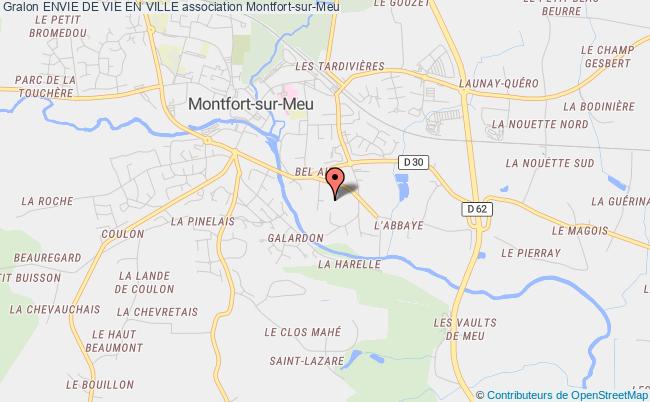 plan association Envie De Vie En Ville Montfort-sur-Meu
