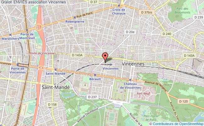 plan association Envies Vincennes
