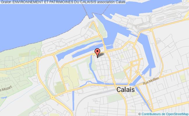 plan association Environnement Et Patrimoines Du Calaisis Calais
