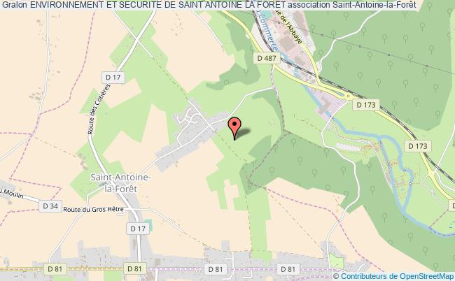 plan association Environnement Et Securite De Saint Antoine La Foret Saint-Antoine-la-Forêt