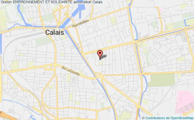 plan association Environnement Et Solidarite Calais