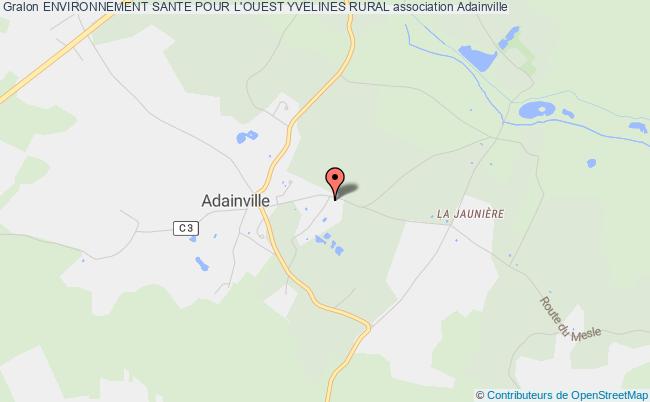 plan association Environnement Sante Pour L'ouest Yvelines Rural Adainville