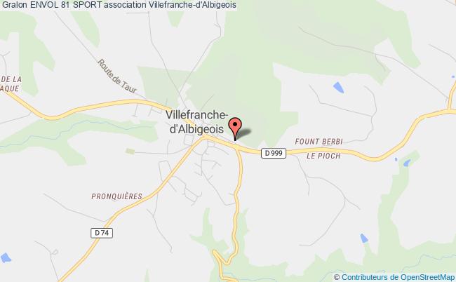 plan association Envol 81 Sport Villefranche-d'Albigeois