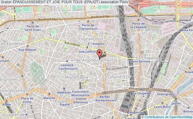 plan association Épanouissement Et Joie Pour Tous (epajot) Paris