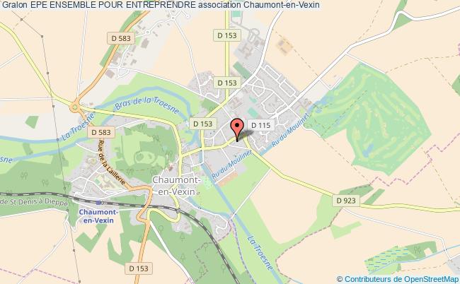 plan association Epe Ensemble Pour Entreprendre Chaumont-en-Vexin