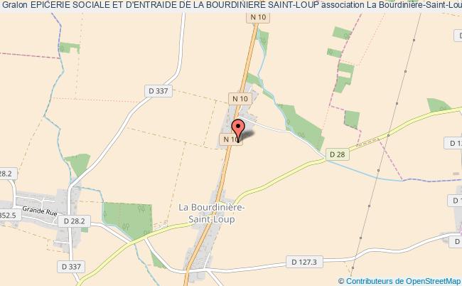 plan association Epicerie Sociale Et D'entraide De La Bourdiniere Saint-loup La    Bourdinière-Saint-Loup