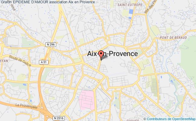 plan association Epidemie D'amour Aix-en-Provence