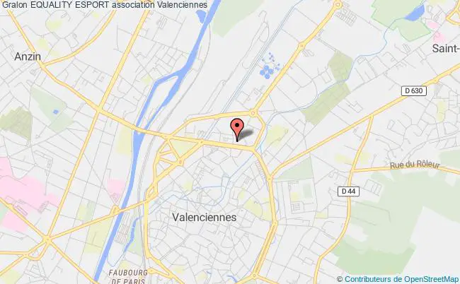 plan association Equality Esport Valenciennes