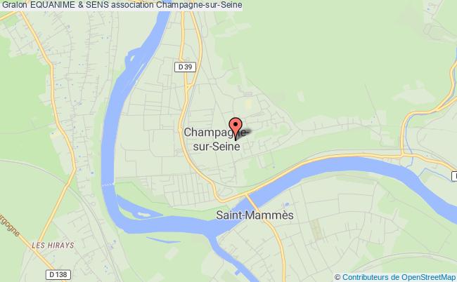 plan association Equanime & Sens Champagne-sur-Seine