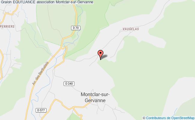 plan association Equi'liance Montclar-sur-Gervanne