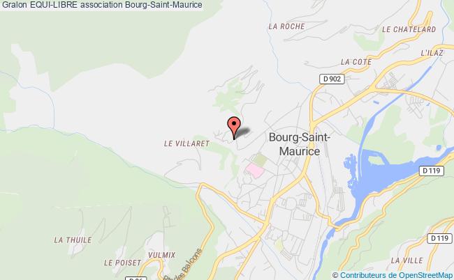 plan association Equi-libre Bourg-Saint-Maurice