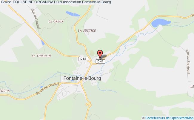 plan association Equi Seine Organisation Fontaine-le-Bourg