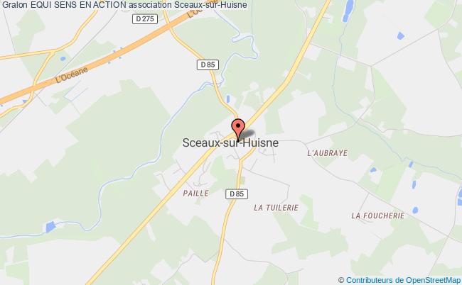 plan association Equi Sens En Action Sceaux-sur-Huisne