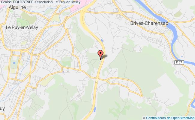 plan association Equi'staff Puy-en-Velay