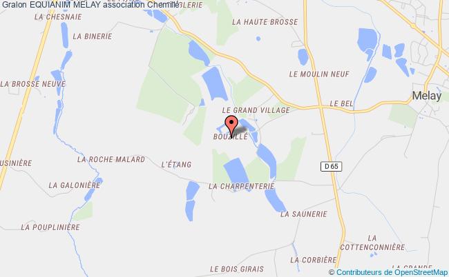 plan association Equianim Melay Chemillé-en-Anjou