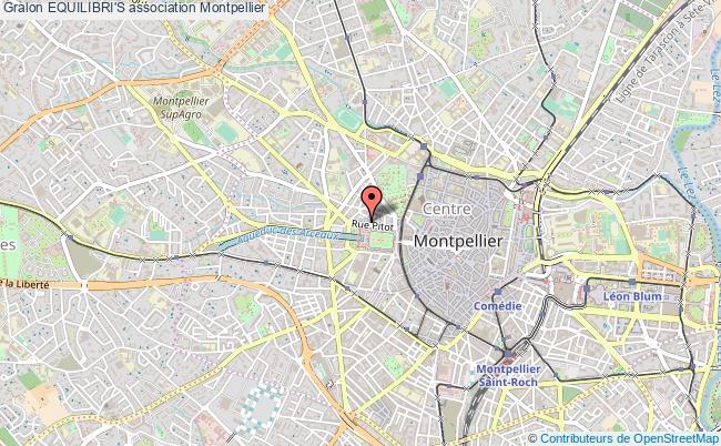 plan association Equilibri's Montpellier