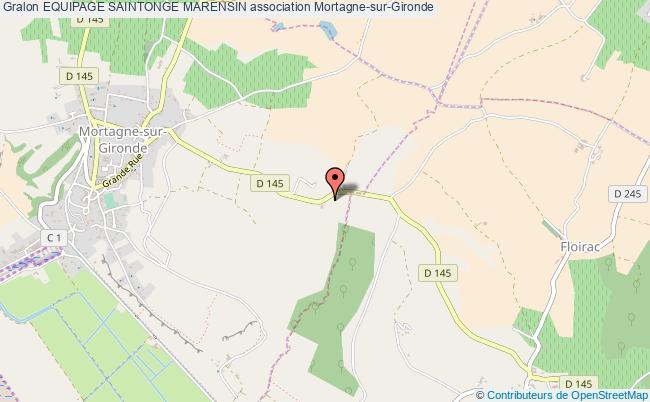 plan association Equipage Saintonge Marensin Mortagne-sur-Gironde