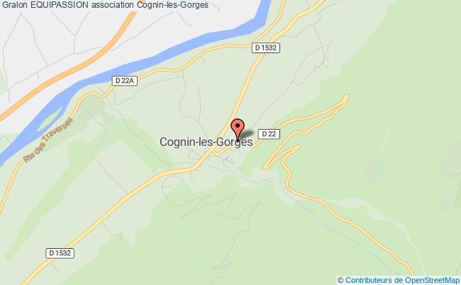 plan association Equipassion Cognin-les-Gorges