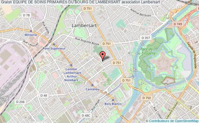 plan association Equipe De Soins Primaires Du Bourg De Lambersart Lambersart