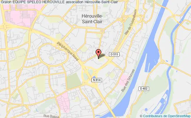 plan association Equipe Speleo Herouville Hérouville-Saint-Clair