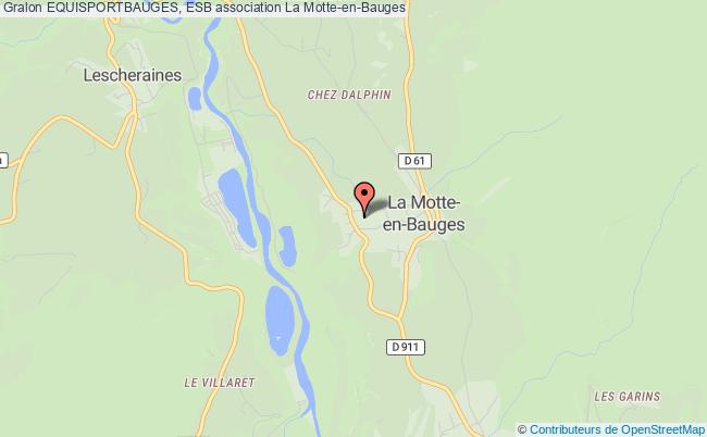 plan association Equisportbauges, Esb Motte-en-Bauges