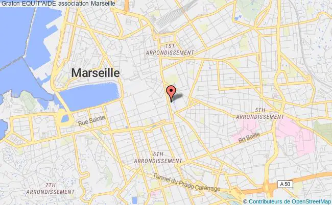 plan association Equit'aide Marseille