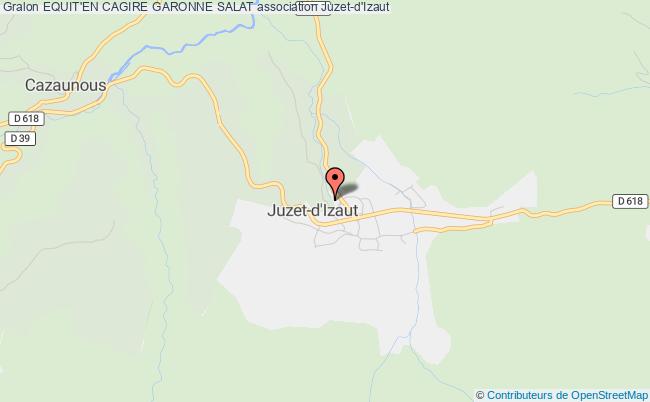 plan association Equit'en Cagire Garonne Salat Juzet-d'Izaut