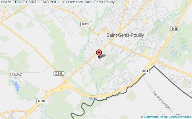 plan association Erage Saint Genis Pouilly Saint-Genis-Pouilly