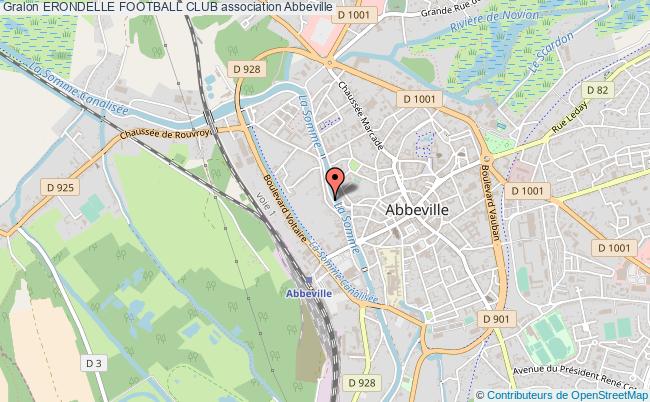 plan association Erondelle Football Club Abbeville