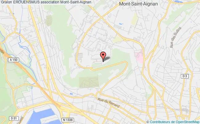 plan association Erouensmus Mont-Saint-Aignan