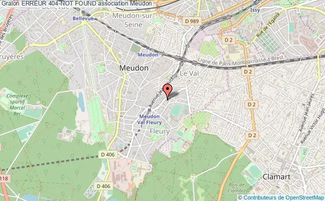 plan association Erreur 404-not Found Meudon