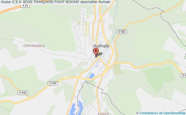 plan association E.s.a. Boxe FranÇaise Fight Boxing Aumale