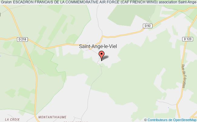 plan association Escadron Francais De La Commemorative Air Force (caf French Wing) Saint-Ange-le-Viel