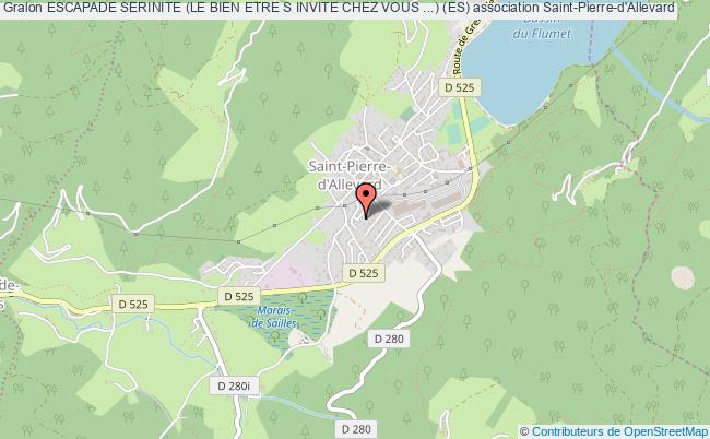 plan association Escapade Serinite (le Bien Etre S Invite Chez Vous ...) (es) Saint-Pierre-d'Allevard