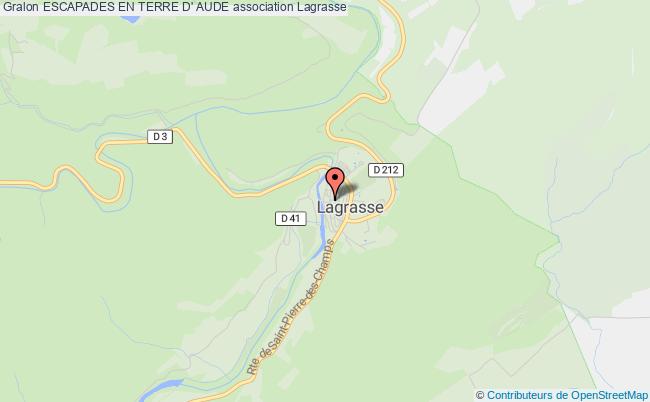 plan association Escapades En Terre D' Aude Lagrasse
