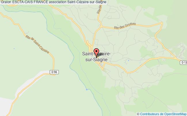 plan association Escta-cais France Saint-Cézaire-sur-Siagne