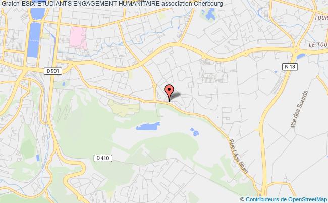 plan association Esix Etudiants Engagement Humanitaire Cherbourg-Octeville