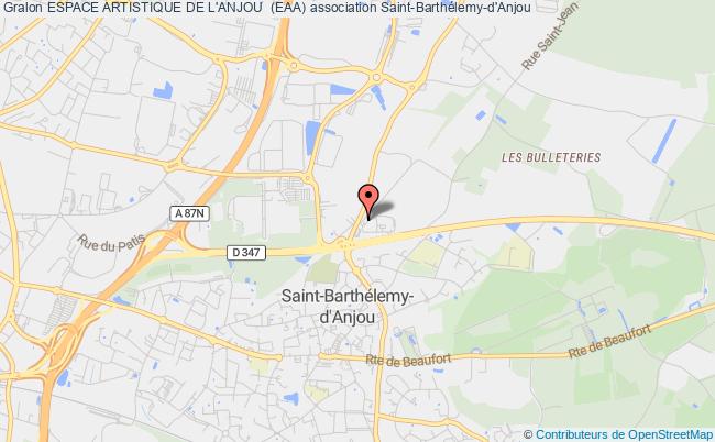 plan association Espace Artistique De L'anjou  (eaa) 
